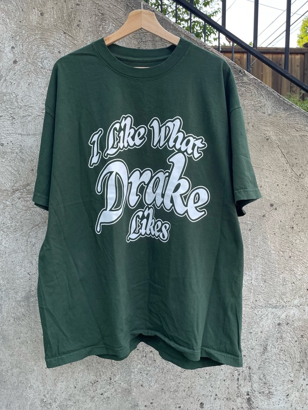 Drake It's All A Blur IAAB Tour “I Like What Drake Likes” heavyweight shirt 2XL